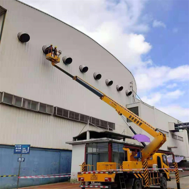 大涌镇高空作业车出租服务：专业广告牌安装解决方案